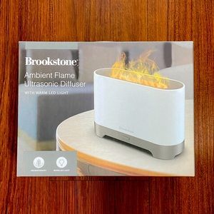 Brookstone Ambient Flame Ultrasonic Diffuser